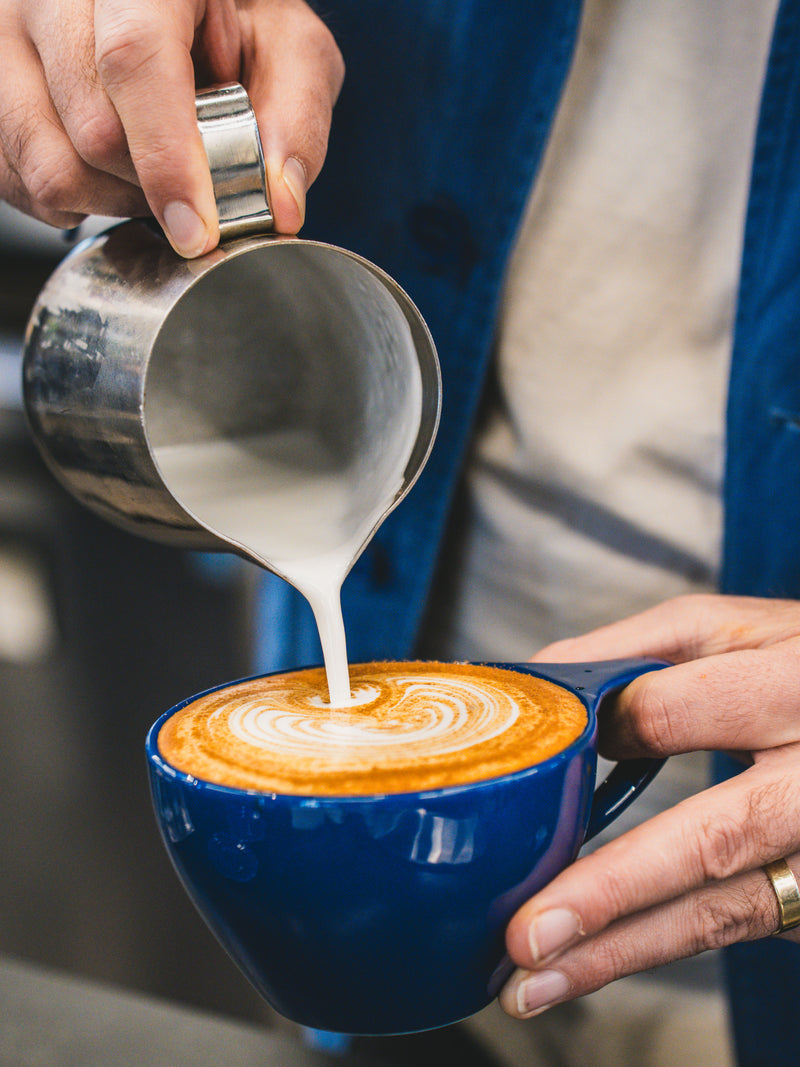 A full barista, on a regular cadence.