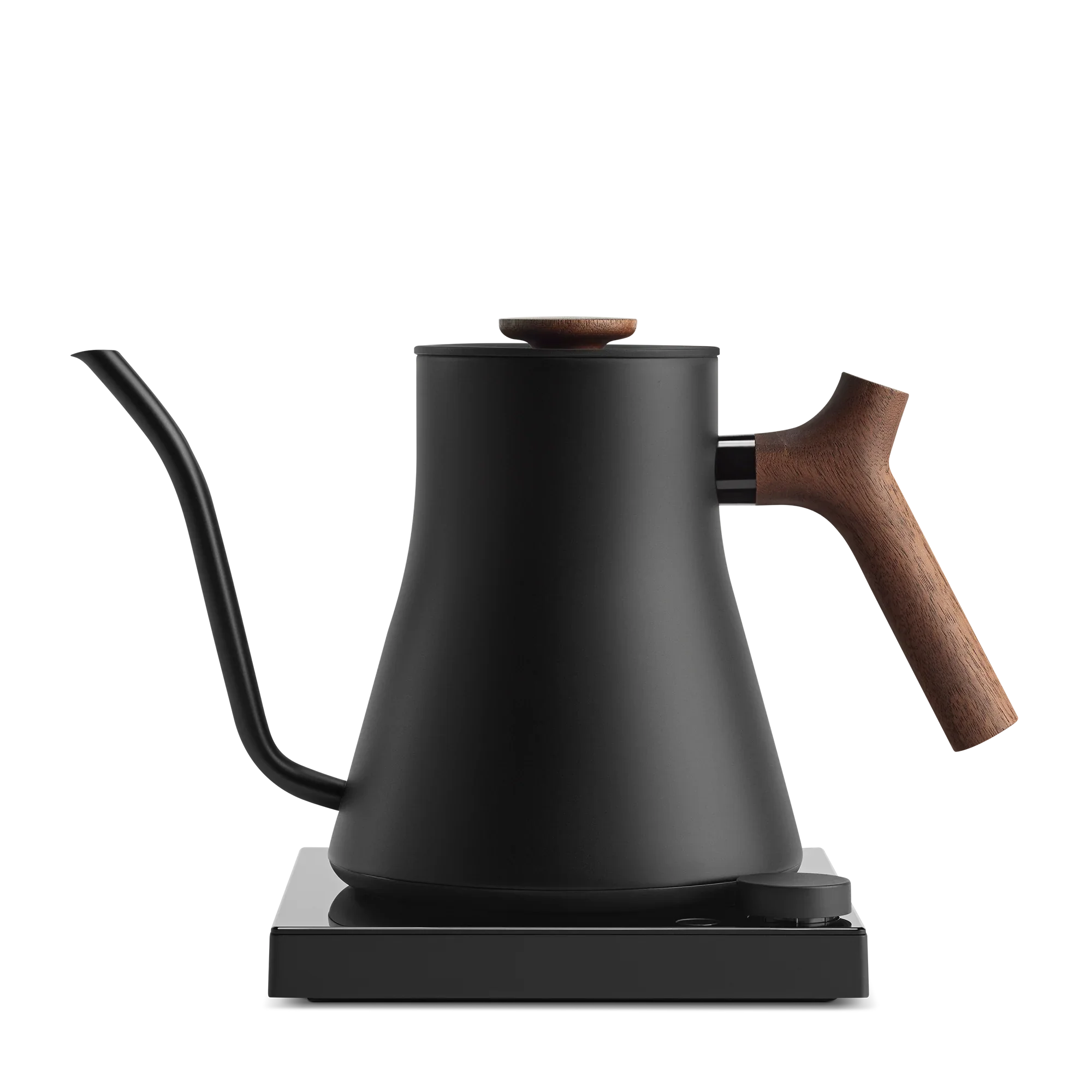 Image of Stagg EKG Pro Studio - Matte Black w/ Walnut Accents
