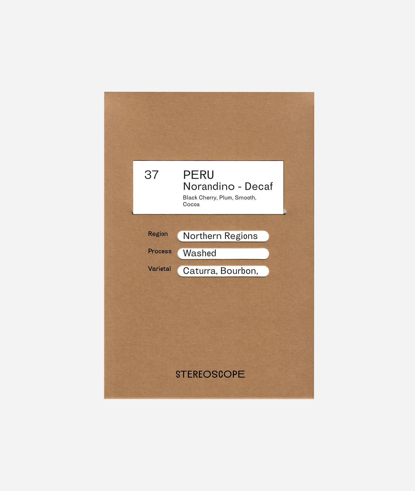 Peru Norandino · Water Process Decaf