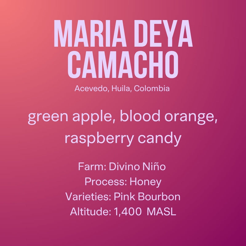 María Deya Camacho · Pink Bourbon · Honey