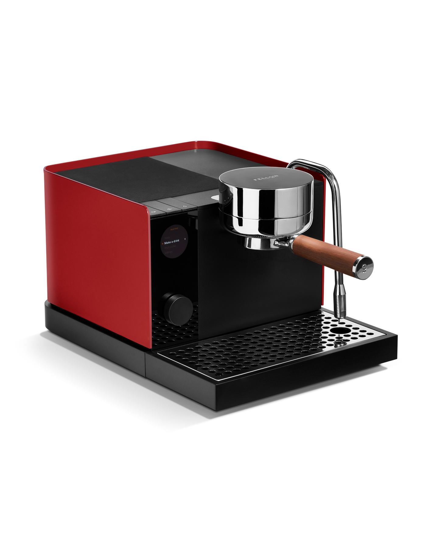 Fellow Espresso Series 1 - Cherry Red + Walnut