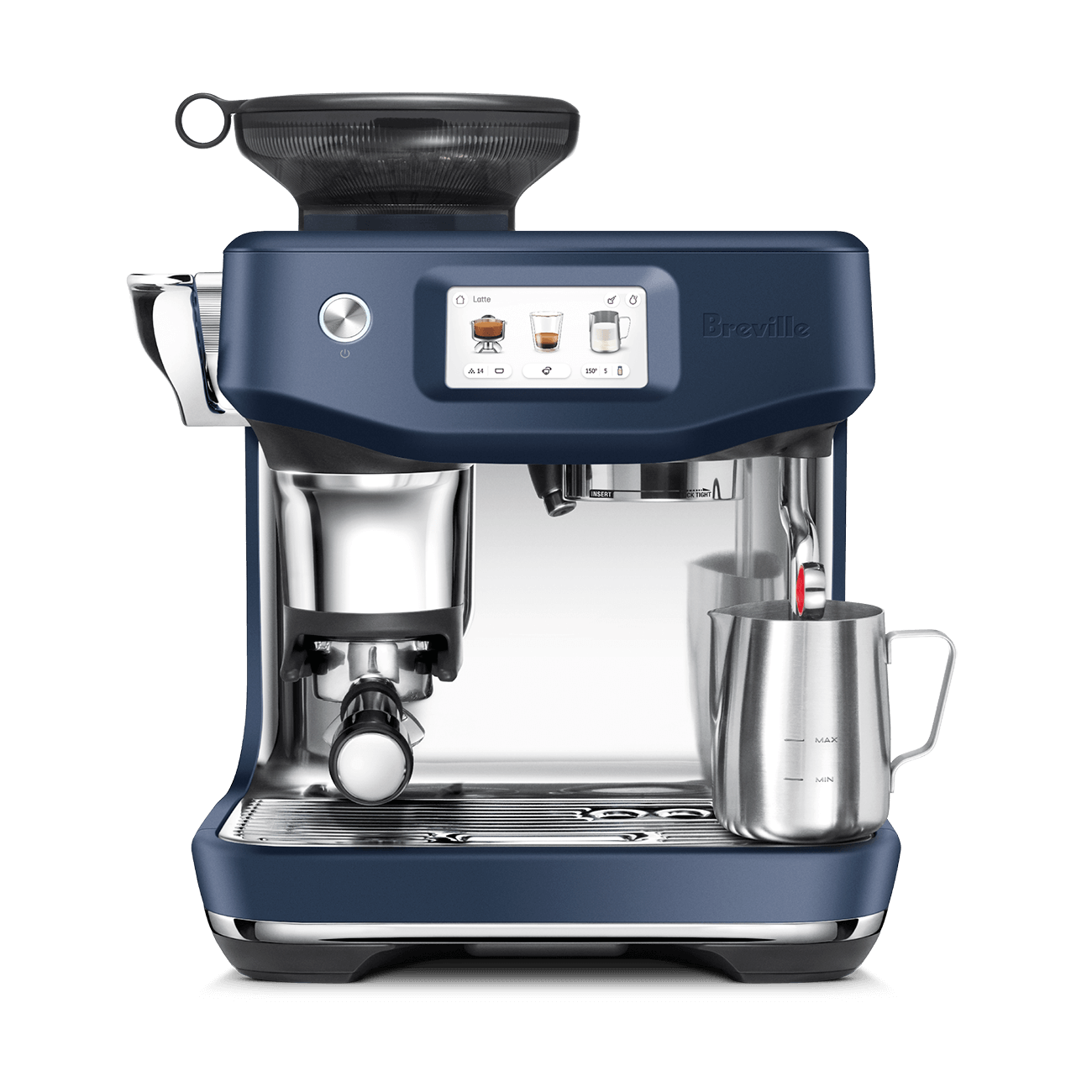 Image of Breville Barista Touch Impress - Damson Blue